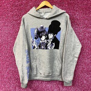 Black Butler Ciel and Sebastian Hoodie size Medium
